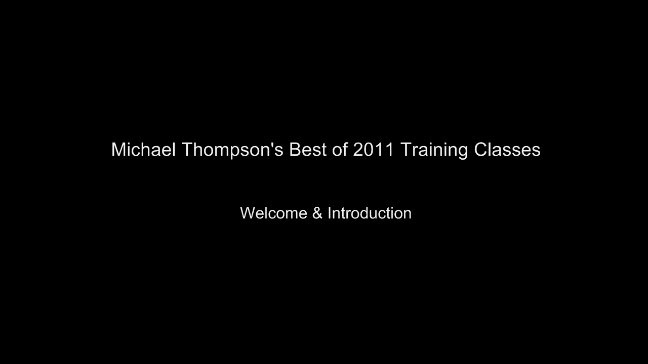 Videos by: Michael Thompson